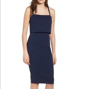 Popover Midi Body-Con Dress (Nordstrom - Soprano)